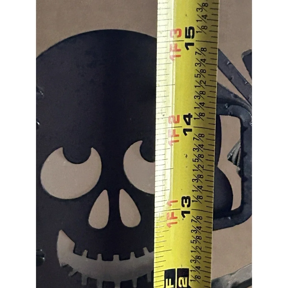 PartyLite Mr Bones Skeleton 15" Halloween Votive Candle Holder - Picture 8 of 9